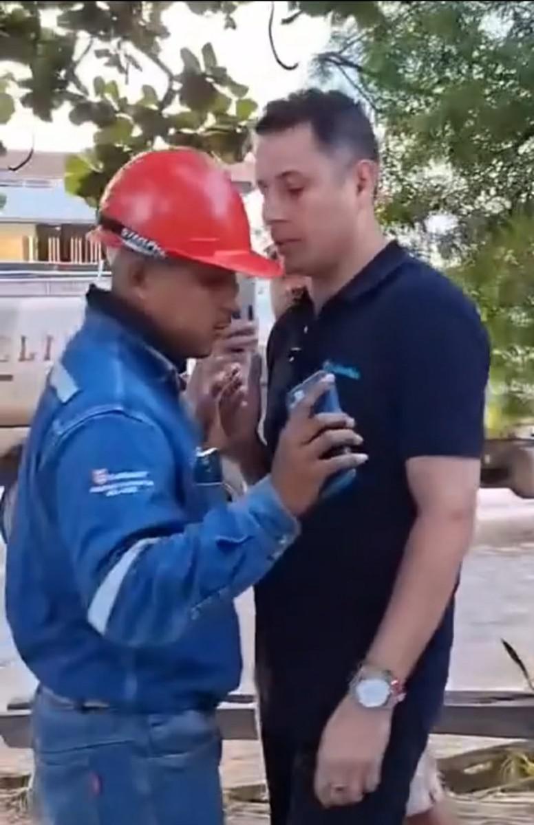 El vicepresidente Edmand Lara denunció que no le dejaron ingresar a la planta de Yacimientos Petrolíferos