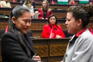 Jornada histórica para la democracia inclusiva en el país, al posesionar a la primera legisladora con discapacidad visual