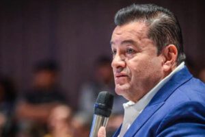 El alcalde de Santa Cruz de la Sierra, Jhonny Fernández