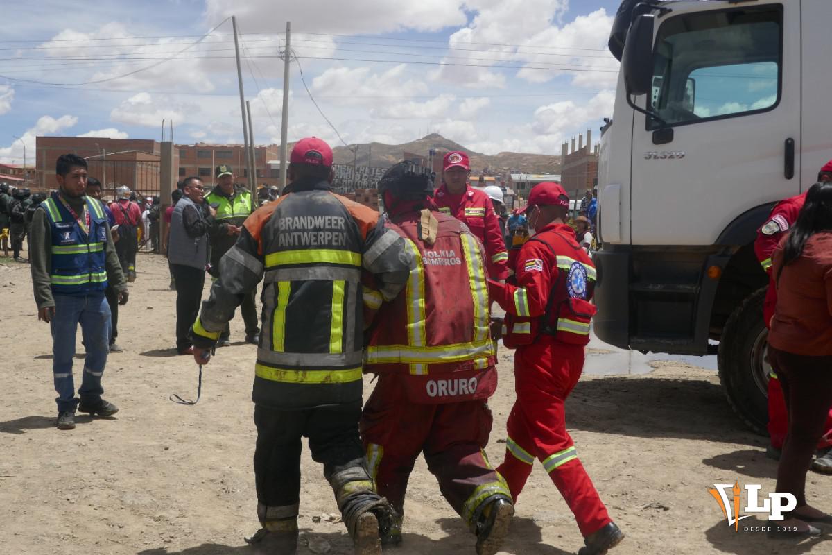 Incendios buses Oruro