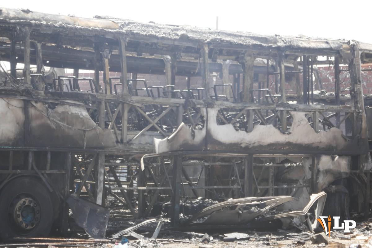 Incendio taller Oruro