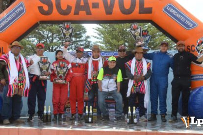 Automovilismo Oruro, Campeonato 2025, Clase R2B, Premios