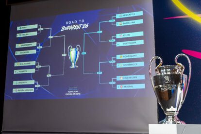 Sorteo octavos de final, Champions League, Real Madrid vs. Manchester City
