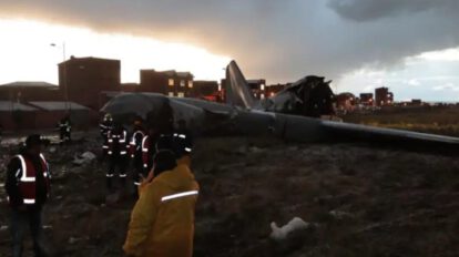 Accidente aéreo en El Alto deja múltiples víctimas