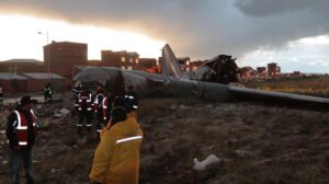 El avión de la FAB siniestrada