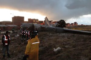 El avión de la FAB siniestrada