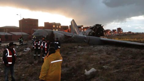 El avión de la FAB siniestrada