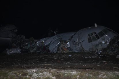 La aeronave Hércules C-130, con matrícula FAB-81 de la Fuerza Aérea Boliviana (FAB), involucrado en el accidente