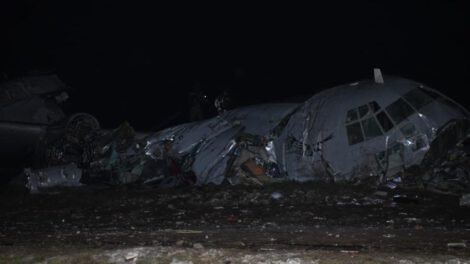La aeronave Hércules C-130, con matrícula FAB-81 de la Fuerza Aérea Boliviana (FAB), involucrado en el accidente