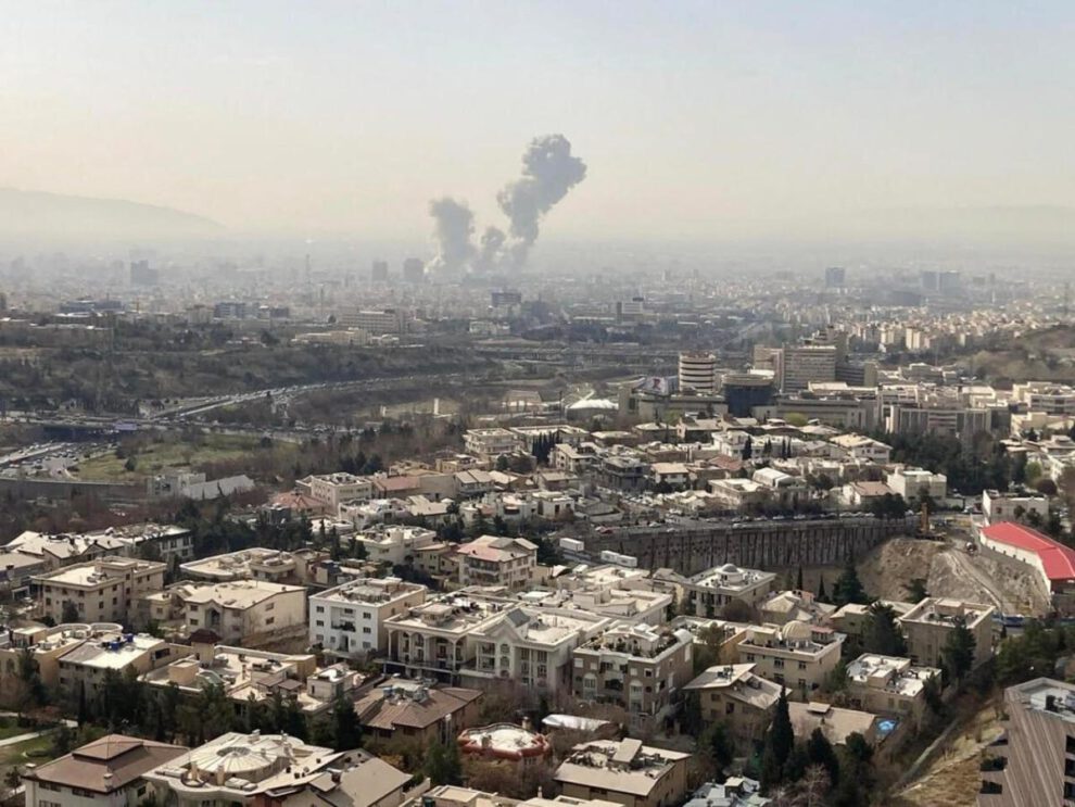 Ataque en el centro de Teherán