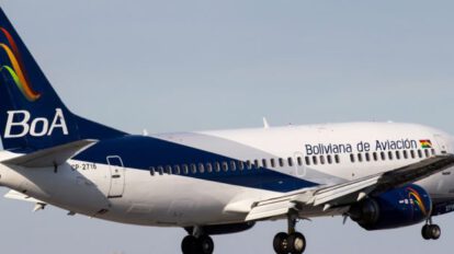 Vuelo de BoA sufrió un incidente en Sucre