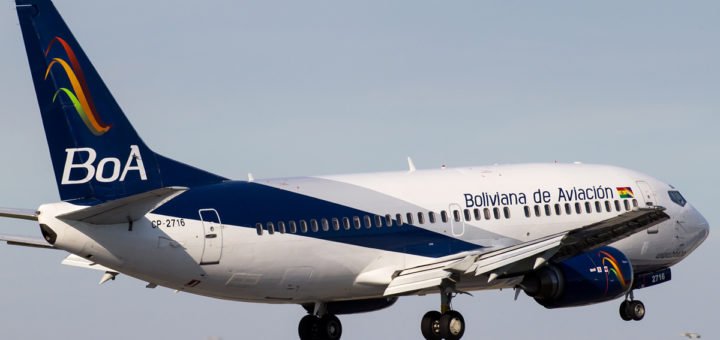 Vuelo de BoA sufrió un incidente en Sucre