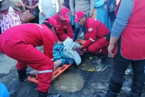Mujer muere atropellada Oruro