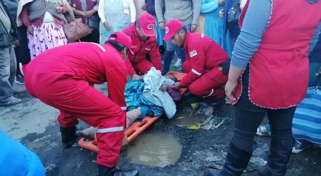 Mujer muere atropellada Oruro