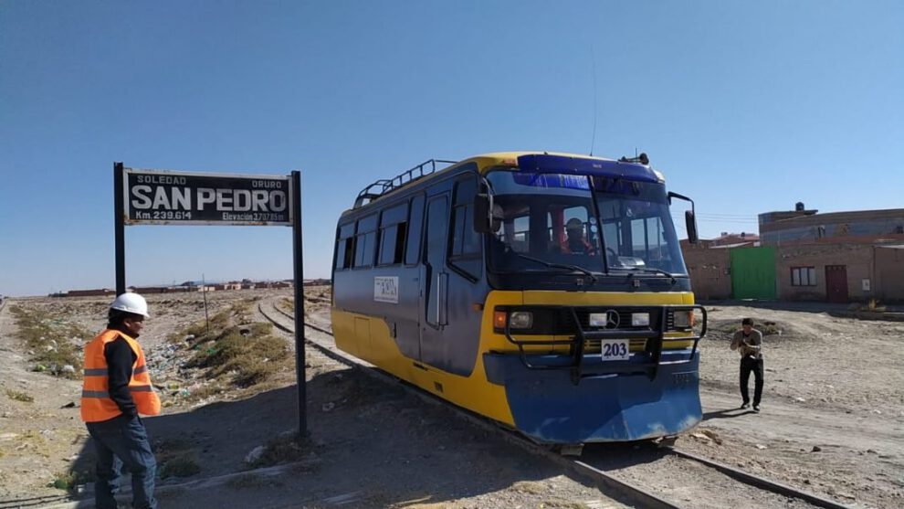 Tren Urbano de Oruro iniciará operaciones