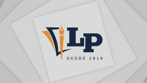 Fondo e isotipo del periódico La Patria de Bolivia