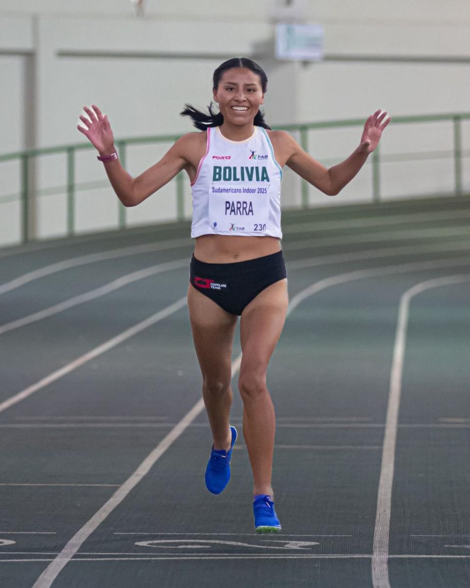 la atleta logró la presea dorada