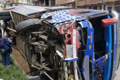 Bus colisión