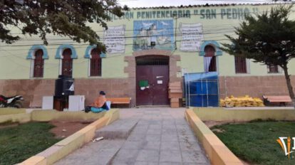Fachada del Penal de San Pedro