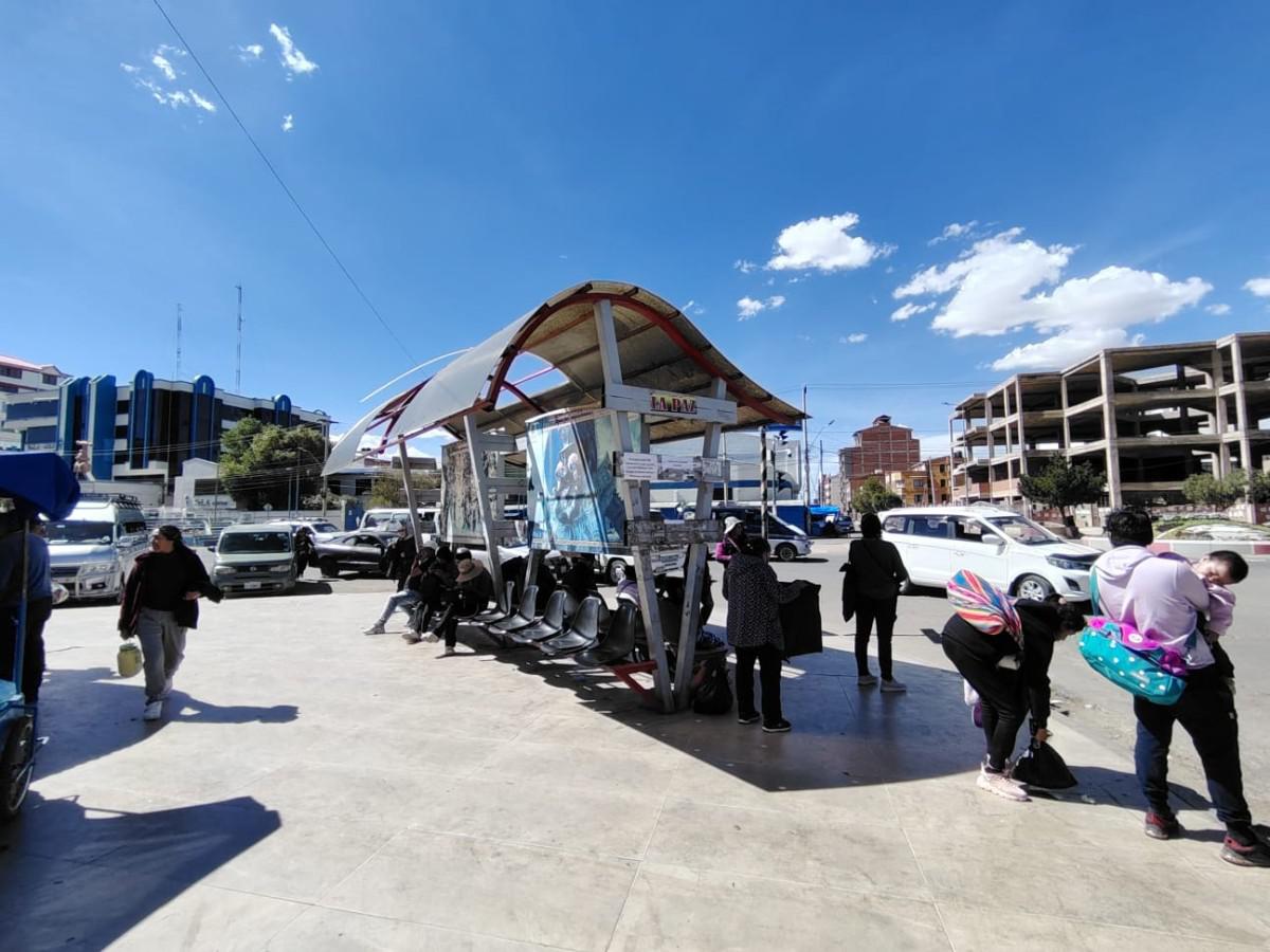 Parada de transporte