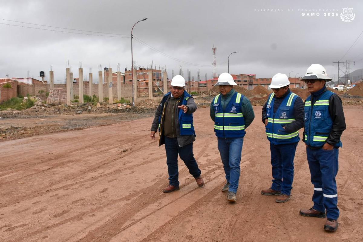 Inspección a obra vial