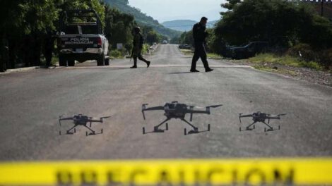 drones usados por la Policía