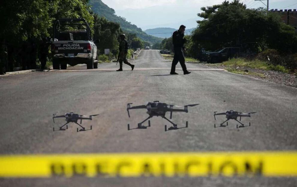drones usados por la Policía