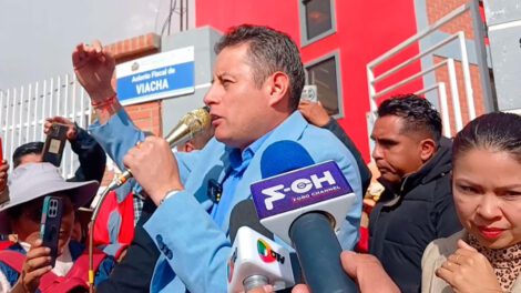 Este lunes, el vicepresidente Edmand Lara anunció que desde las calles encabezará las “luchas del pueblo”