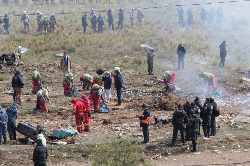 Durante el fin de semana recogieron restos de billetes