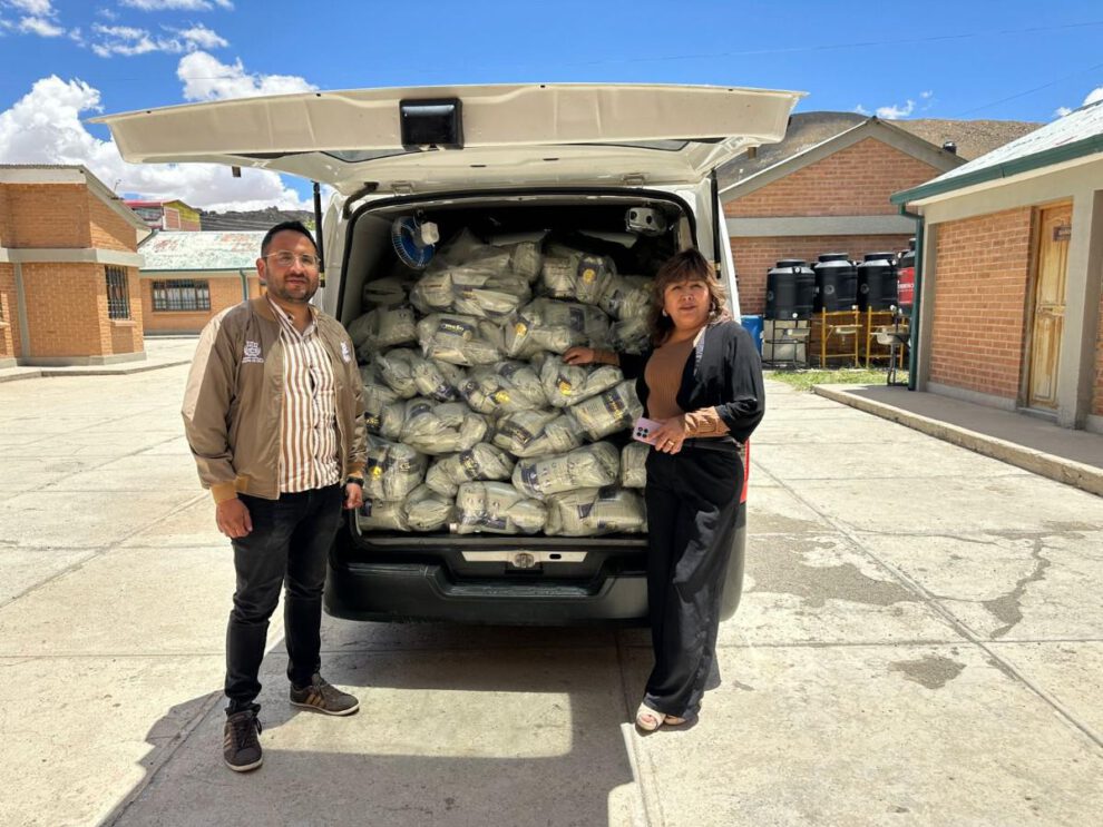 Entrega de suplementos