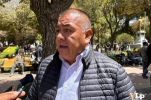 El presidente departamental de Participación Popular, Ever Moya