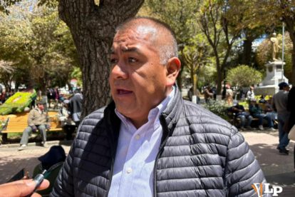 El presidente departamental de Participación Popular, Ever Moya