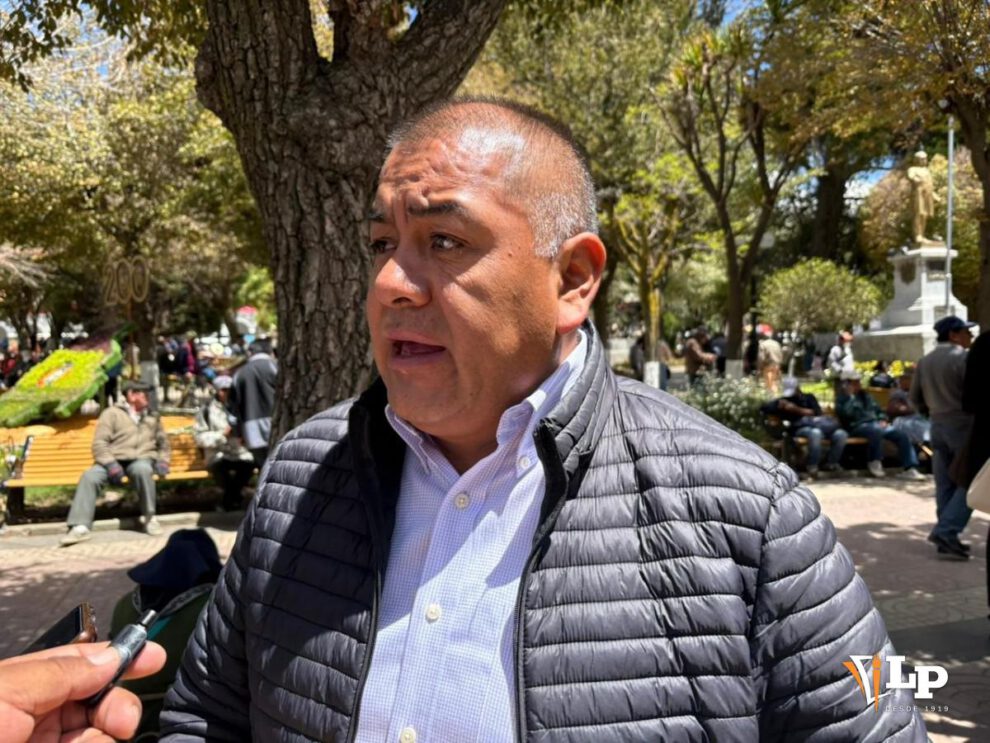 El presidente departamental de Participación Popular, Ever Moya