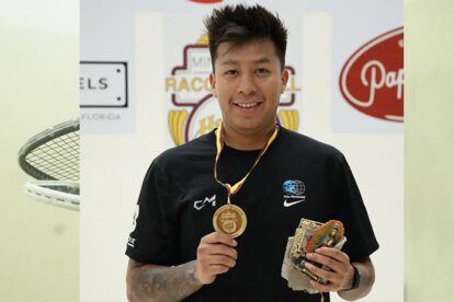 Conrado Moscoso campeón en Minnesota, Ráquetbol Internacional,  El Boliviano sigue cosechando títulos