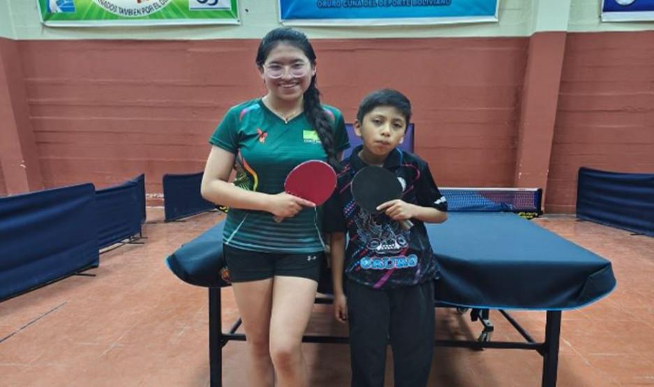 Tenis de Mesa, Rodrigo Condori, Diana Álvarez, Selección Boliviana, Torneos Sudamericanos