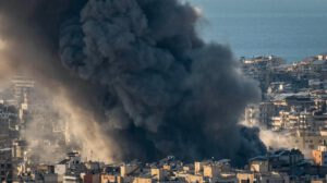 bombardeo en Beirut