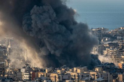 bombardeo en Beirut
