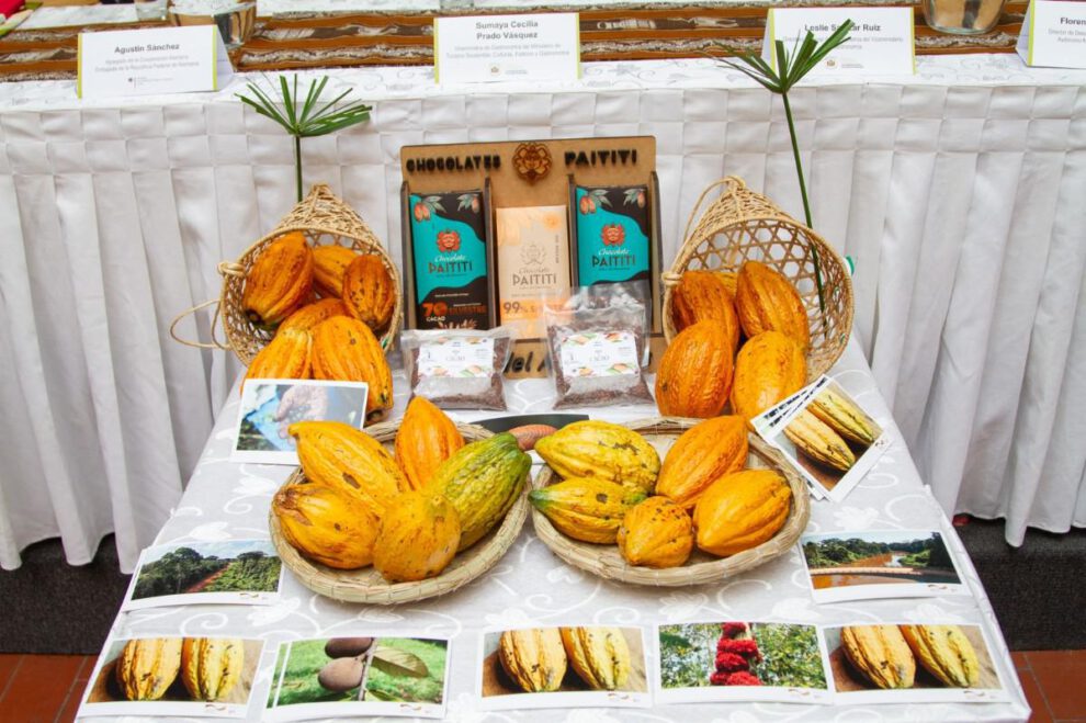 Muestras de cacao
