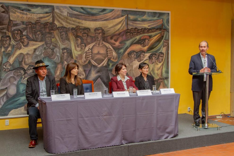 El objetivo de este plan es pasar directamente a la acción colectiva según explicó el viceministro de Culturas y Folklore, Andrés Zaratti