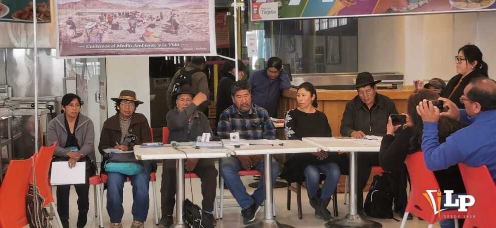 Representantes de la Coridup