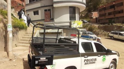 policía investiga feminicidio en La Paz