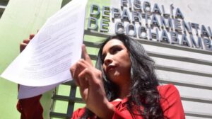 Brenda Lafuente presenta nueva denuncia contra el Luis Arce Catacora