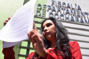 Brenda Lafuente presenta nueva denuncia contra el Luis Arce Catacora