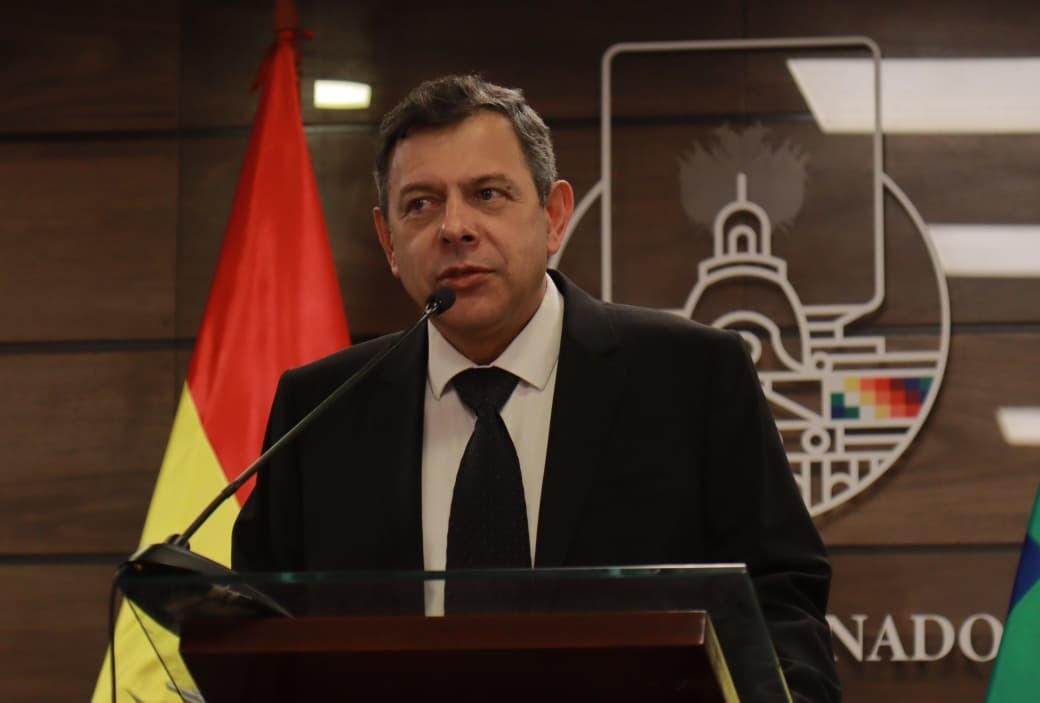 El presidente del Senado, Diego Ávila