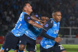 Copa Sudamericana, Blooming vs. San Antonio, Blooming clasifica a fase de grupos