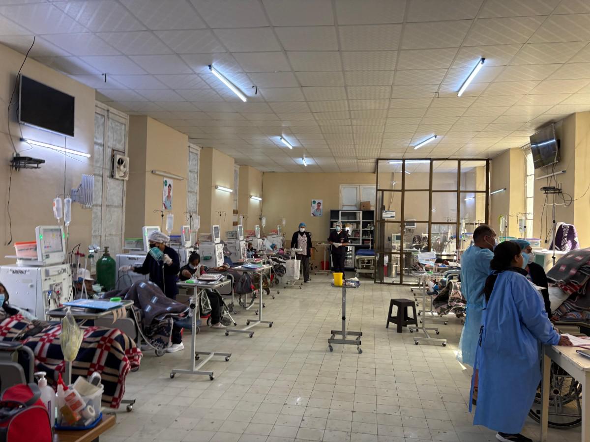 sala de hemodiálisis