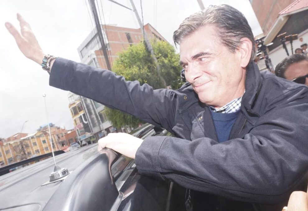 Rodrigo Paz en El Alto