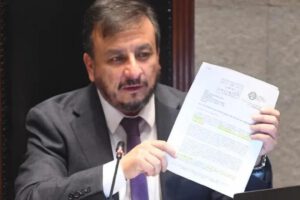 El ministro de Hidrocarburos, Mauricio Medinaceli