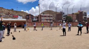 Béisbol Oruro, Capacitación Entrenadores de Universidad de Fukuoka, Federación Boliviana de Béisbol y Softbol