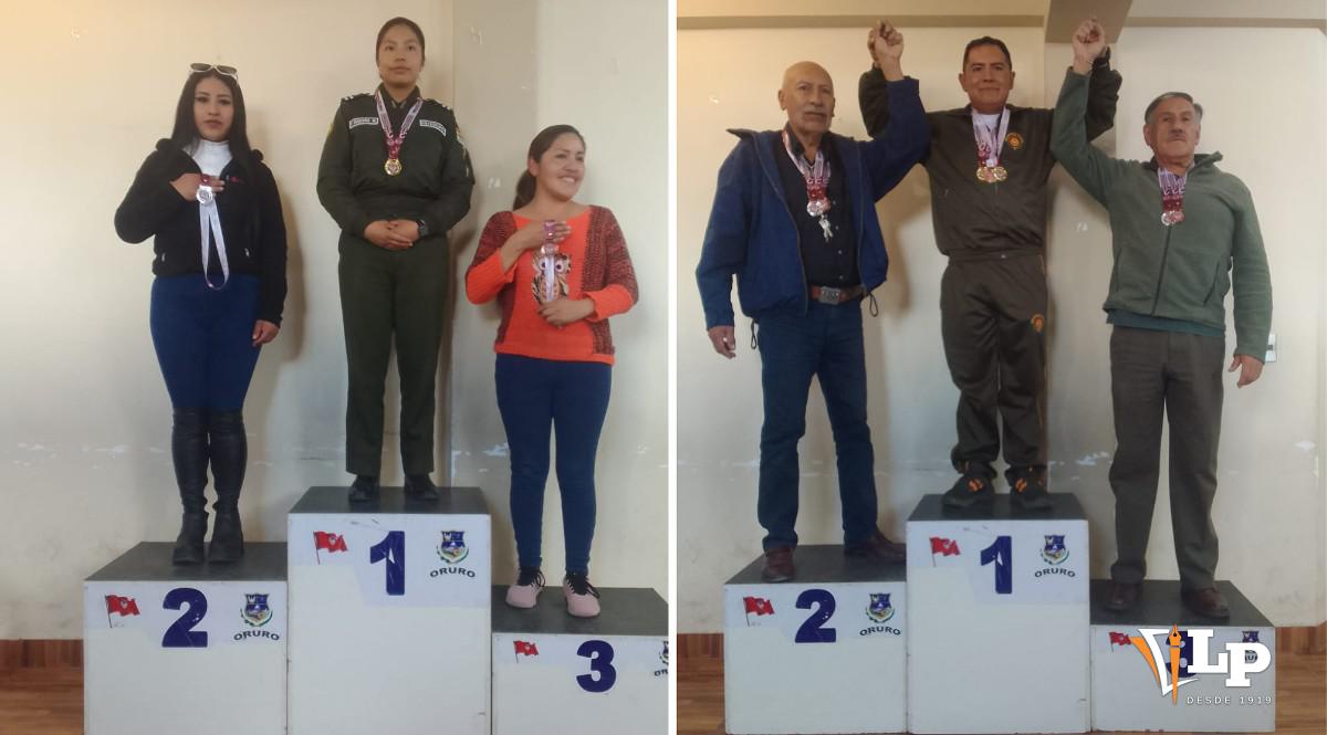 Tiro Deportivo Oruro, Premiación a los ganadores, Tiro Deportivo Municipal de Oruro